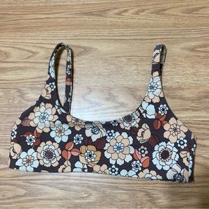 Skatie Mya Bikini Top Floral Small